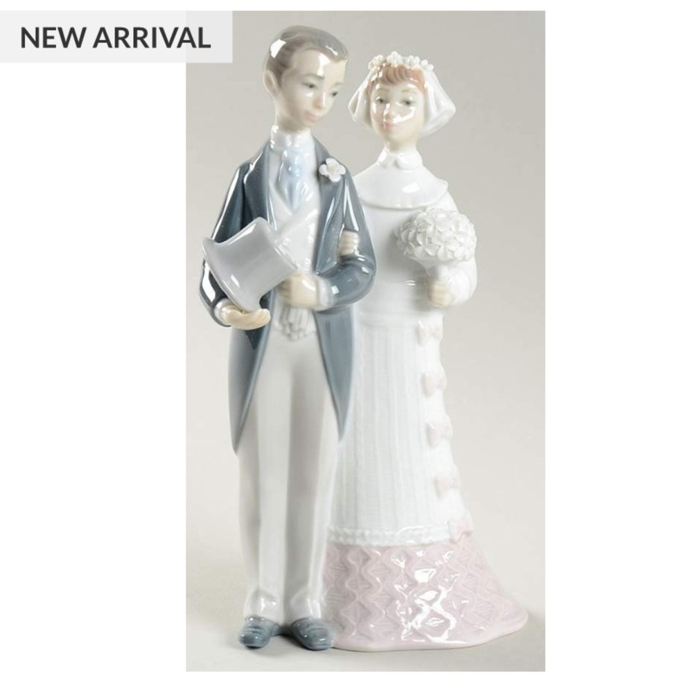 Lladro Bride and Groom *retired* 👰🏼 🤵🏻‍♂️